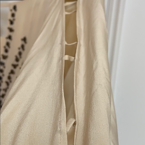 Nanette Lenore cold shoulder silk beaded blouse - Picture 5 of 7